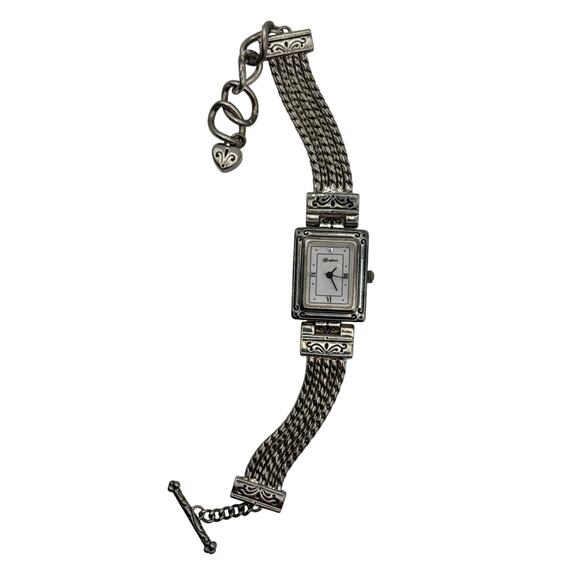 Brighton Tivoli Silver Tone Multi-Strand Bracelet Watch - Picture 1 of 10